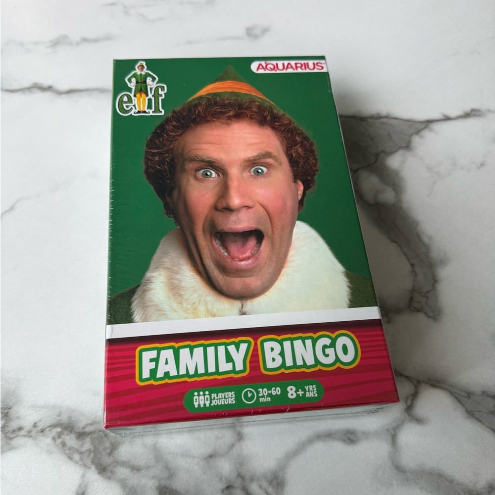 Elf Family Bingo Game